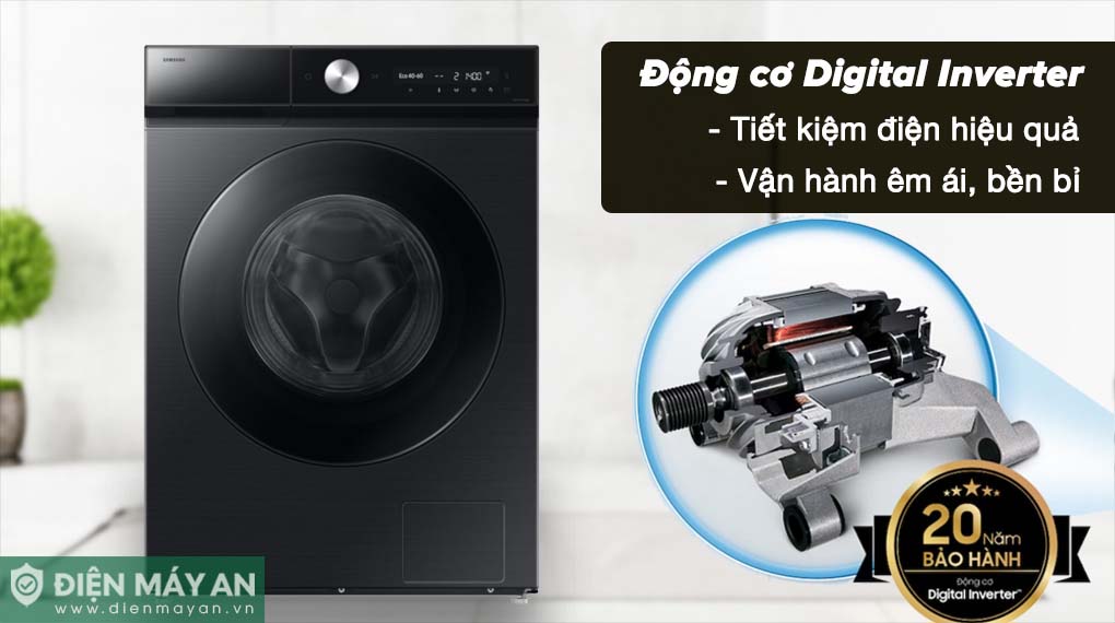 Máy Giặt Samsung Inverter 11 Kg WW11CB944DGBSV